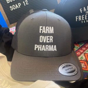Farm Over Pharma Trucker Cap - Charcoal