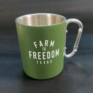 Farm to Freedom Camping Mug
